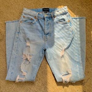 Lucky Brand Ripped Light Wash Jeans